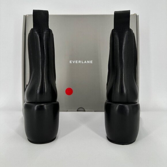 Everlane The Puffa Boot in Black size 6 Chelsea Ankle 3.25" Chunky Platform po - Picture 4 of 8